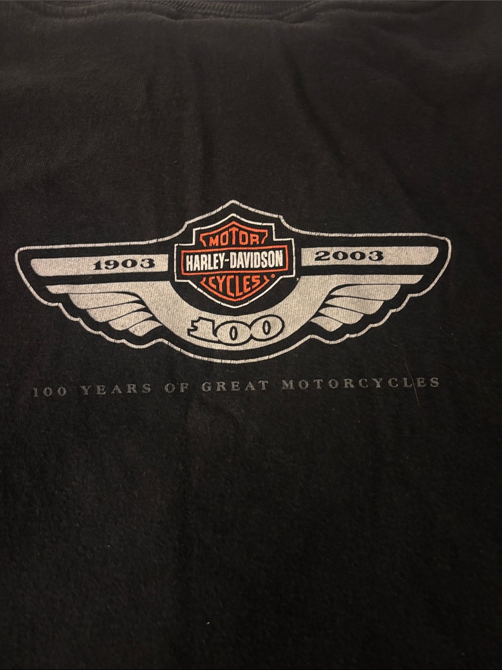 Harley Davidson 100 Years Wauwatosa, Wisconsin UNISEX Pocket Tee Shirt XXL